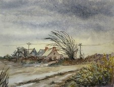 Original watercolour windy for sale  CARDIFF