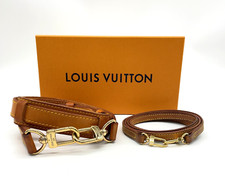 Autêntico Louis Vuitton marrom vachetta conjunto de alça de ombro de couro 2 com caixa SK060127, usado comprar usado  Enviando para Brazil