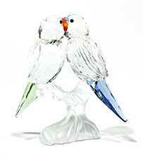 Swarovski budgies pair for sale  Vashon