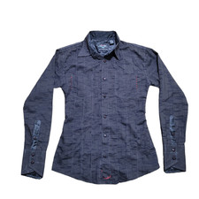 Camisa Fender Custom Shop com botões S preta feminina bordada gótica leve comprar usado  Enviando para Brazil