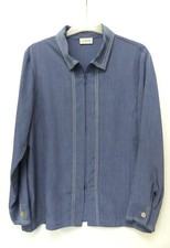 Chemisier zapa bleu d'occasion  Le Vésinet