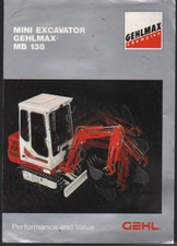 Gehl gehlmax 138 for sale  DRIFFIELD