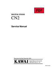 Kawai CN-2 Service Manual with Electronic Schematics comprar usado  Enviando para Brazil