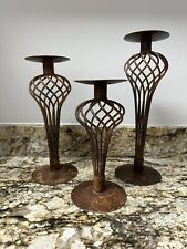 Tiered metal candle for sale  Denver