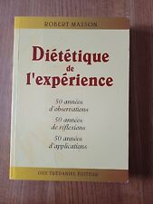 Diététique expérience anné d'occasion  Aubenas