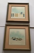 Beach scenes signed for sale  Villas
