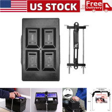 Suporte de bateria para armazenamento de carro bandeja de retenção suporte ajustável 23cm parafuso haste peça comprar usado  Enviando para Brazil