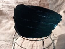 Cappello velluto nero usato  Milano
