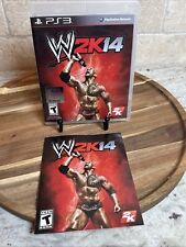 WWE 2K14 - Sony PlayStation 3- Manual- Testado, usado comprar usado  Enviando para Brazil