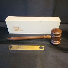 Deluxe walnut gavel for sale  Ocala