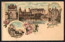 Loches lithograph town d'occasion  Expédié en Belgium