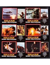 Fotobuste shark rosso usato  Nocera Superiore