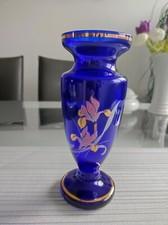 Glasvase blumendekor 21 gebraucht kaufen  Klosterlechfeld