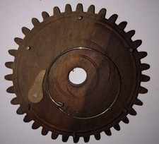 Zahnrad holzräderuhr schwarzw gebraucht kaufen  Deutschland