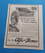 Pubblicita 1930 alfa usato Pubblicita 1930 alfa usato  Roma