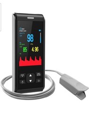 Oxímetro de pulso portátil ponta dos dedos oxímetro de pulso com monitor contínuo comprar usado  Enviando para Brazil