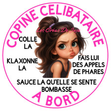 Stickers macaron aimanté d'occasion  Bordères-sur-l'Échez