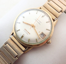 RELÓGIO DE PULSO MASCULINO VINTAGE SUÍÇO LONGINES ADMIRAL AUTOMÁTICO 10k cheio de ouro comprar usado  Enviando para Brazil