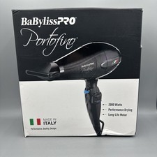 Secador de Cabelo BaBylissPRO Nano Titânio Italiano Portofino - 2000 Watts - Preto comprar usado  Enviando para Brazil