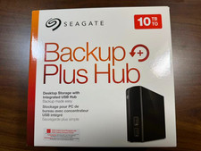 Usado, Disco rígido externo Seagate Backup Plus Hub 10TB – NOVO E LACRADO – USB 3.0 comprar usado  Enviando para Brazil