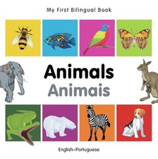 My First Bilingual Book-Animals (English-Portuguese) by Milet Publishing comprar usado  Enviando para Brazil
