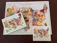 State flowers puzzle for sale  Ranson