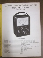 Heathkit vom model for sale  Temperance