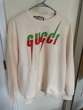 Camisa estilo suor logotipo creme Gucci tamanho médio/grande usada boa 25x28 comprar usado  Enviando para Brazil