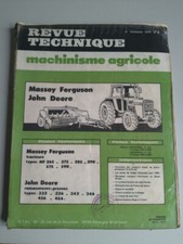 REVUE TECHNIQUE TRACTEUR MASSEY FERGUSON 265 275 285 290 575 590 moteur PERKINS, usado comprar usado  Enviando para Brazil