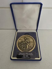 Medalha de taco de golfe vintage Bentley 2002 na caixa de apresentação J.wheatley  comprar usado  Enviando para Brazil