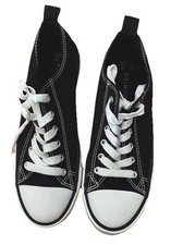 Primark black plimsolls for sale  EAST MOLESEY