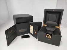 VINTAGE GENUÍNO ROGER DUBUIS caixa de relógio livreto etiqueta de papel preto 250307002eA comprar usado  Enviando para Brazil