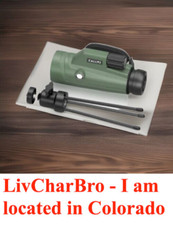 12x50 monocular telescope for sale  Aurora