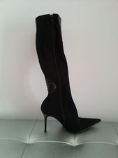 Stivali stretch nero usato  Gangi