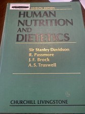 Human Nutrition and Dietetics Davidson, Stanley: Churchill Livingstone 1979 comprar usado  Enviando para Brazil