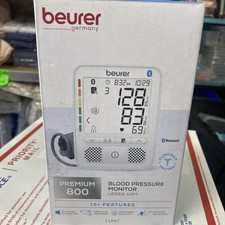 Monitor de pressão arterial braço Bluetooth BEURER Premium 800 NOVO EM FOLHA CAIXA ABERTA.   RS comprar usado  Enviando para Brazil