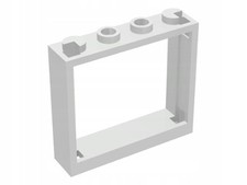 LEGO Rama/Okno 1x4x3 Biały (60594/4530590) 4 szt. na sprzedaż  PL