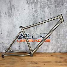 Usado, Low Mile! James Frames Titanium Grande 29" Hardtail Quadro de Bicicleta MTB Adventure Tour comprar usado  Enviando para Brazil