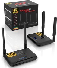 Extensor HDMI Inalámbrico 4K Ultra HD Transmisor de Video Receptor para PC DVR STB segunda mano  Embacar hacia Mexico
