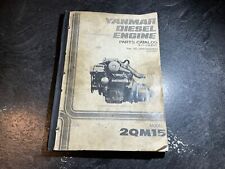 Yanmar 2QM15 Motor Diesel Marinho OEM Catálogo de Peças de Fábrica 2 Cilindros 15 HP, usado comprar usado  Enviando para Brazil