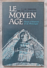 Moyen age revue d'occasion  Lille-