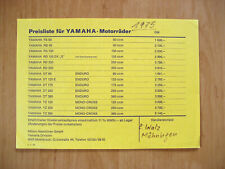 Yamaha preisliste yamaha gebraucht kaufen  Friolzheim