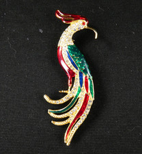 Crystal enamel peacock for sale  San Antonio