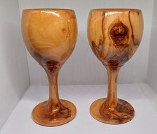 Set wooden goblets for sale  LEICESTER