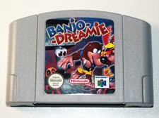 *Versão PAL* Banjo Dreamie jogo inglês para N64 Kazooie comprar usado  Enviando para Brazil
