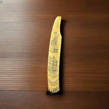 Vintage scrimshaw faux for sale  Fenton