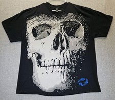 Camiseta RARA estampa de teste azul líquido 2XL caveira jumbo 1/1 nova sem etiquetas de fábrica *LEIA* comprar usado  Enviando para Brazil