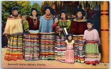 Postcard seminole indian for sale  Stevens Point