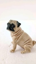 Pottery pug dog for sale  OLDHAM