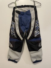 Usado, Calça Dirtbike Tamanho W8 Kids - Fox Racing 360 Motocross - Azul comprar usado  Enviando para Brazil